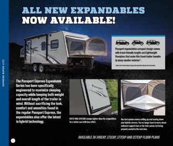 2017 Keystone RV Passport Brochure page 4