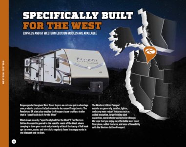 2017 Keystone RV Passport Brochure page 12