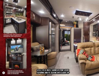 2017 Keystone RV Raptor Brochure page 8