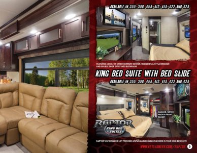 2017 Keystone RV Raptor Brochure page 9