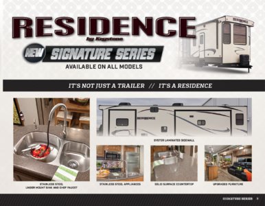 2017 Keystone Rv Residence Brochure page 3