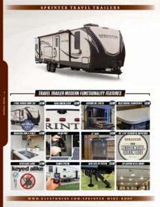 2017 Keystone RV Sprinter Brochure page 4