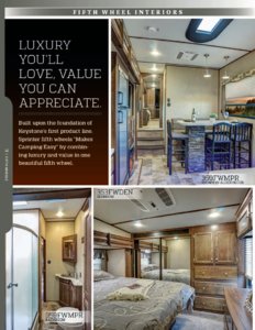 2017 Keystone RV Sprinter Brochure page 12