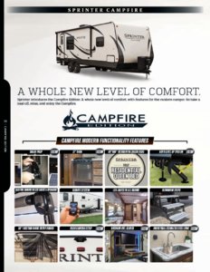 2017 Keystone RV Sprinter Brochure page 16