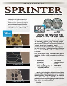 2017 Keystone RV Sprinter Brochure page 23