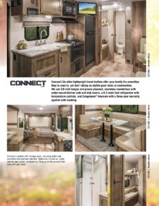 2017 KZ RV Connect Brochure page 2