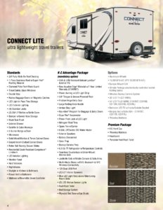 2017 KZ RV Connect Brochure page 4