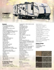 2017 KZ RV Connect Brochure page 6