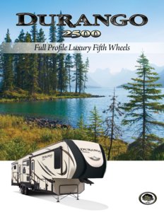 2017 KZ RV Durango 2500 Brochure page 1