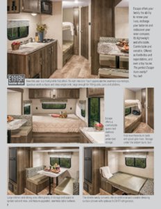 2017 KZ RV Escape Brochure page 2