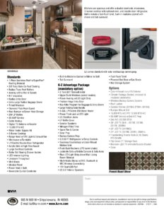 2017 KZ RV Sportsmen LE Brochure page 4