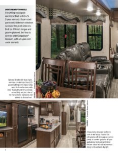 2017 KZ RV Sportsmen Brochure page 4