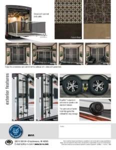 2017 KZ RV Sportster Brochure page 8