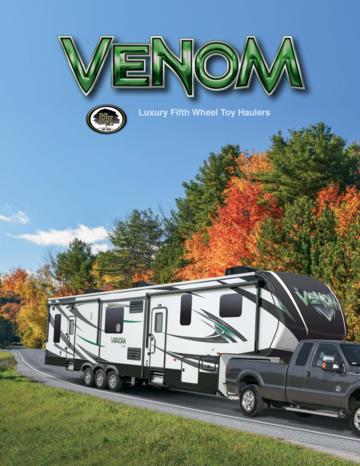 2017 KZ RV Venom Brochure