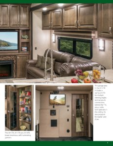 2017 KZ RV Venom Brochure page 3