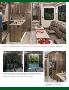 2017 KZ RV Venom Brochure page 4