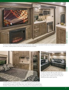 2017 KZ RV Venom Brochure page 5