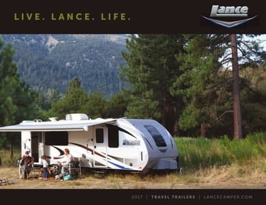2017 Lance Travel Trailers Brochure page 1