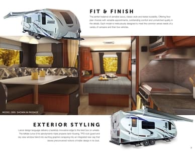 2017 Lance Travel Trailers Brochure page 7