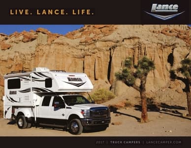 2017 Lance Truck Campers Brochure page 1