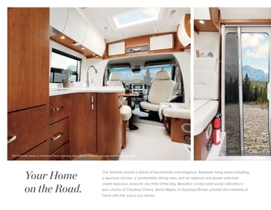 2017 Leisure Travel Vans Serenity Brochure page 8