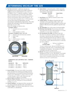 2017 Michelin RV Tire Guide page 3