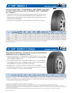 2017 Michelin RV Tire Guide page 18