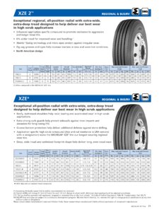 2017 Michelin RV Tire Guide page 21