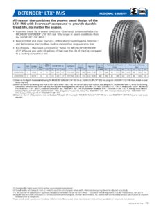 2017 Michelin RV Tire Guide page 23
