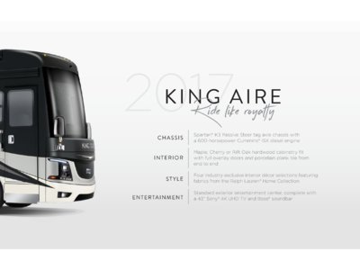 2017 Newmar King Aire Brochure page 7
