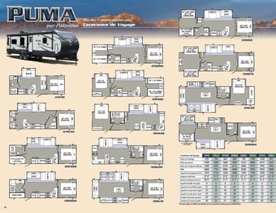 2017 Palomino Puma French Brochure page 6