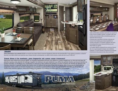 2017 Palomino Puma French Brochure page 8