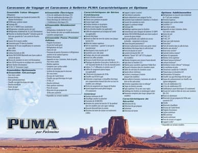 2017 Palomino Puma French Brochure page 14