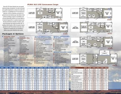 2017 Palomino Puma XLE Lite French Brochure page 4