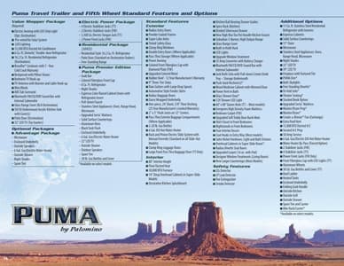 2017 Palomino Puma Brochure page 14
