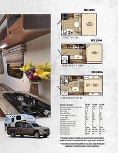 2017 Palomino Real-Lite Truck Campers Brochure page 5