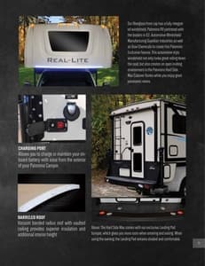 2017 Palomino Real-Lite Truck Campers Brochure page 11