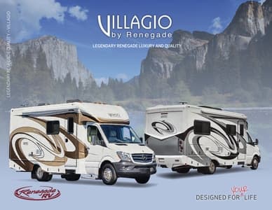 2017 Renegade RV Villagio Brochure page 1