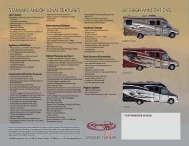 2017 Renegade Vienna Brochure page 6