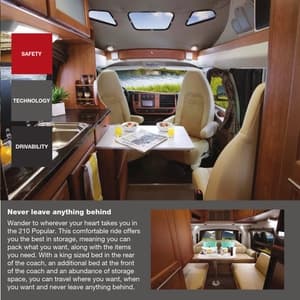 2017 Roadtrek 210 Popular Brochure page 2