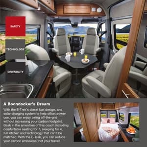 2017 Roadtrek E Trek Brochure page 2