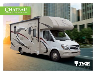 2017 Thor Chateau Sprinter Brochure page 1