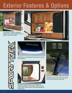 2017 Venture RV Sporttrek Touring Edition Brochure page 6