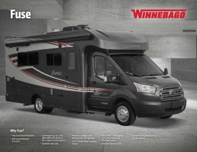 2017 Winnebago Fuse Brochure page 1