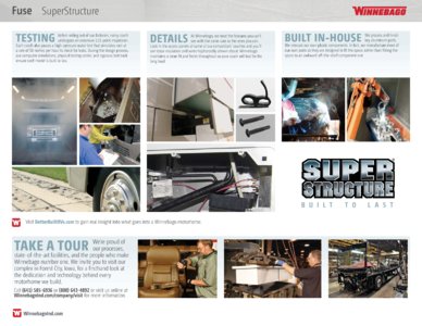 2017 Winnebago Fuse Brochure page 9