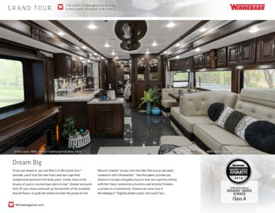 2017 Winnebago Grand Tour Brochure page 2