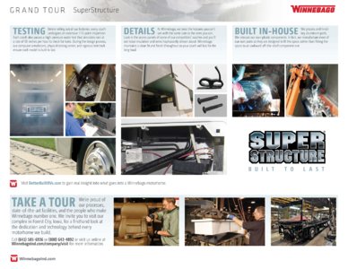 2017 Winnebago Grand Tour Brochure page 13