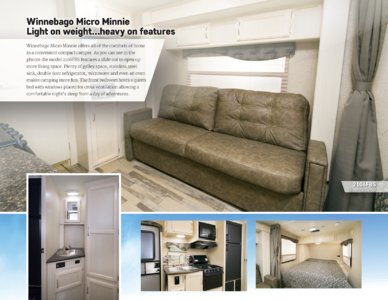 2017 Winnebago Micro Minnie Brochure page 2