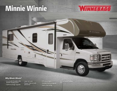 2017 Winnebago Minnie Winnie Brochure page 1