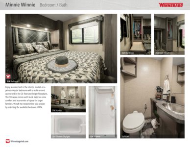 2017 Winnebago Minnie Winnie Brochure page 6